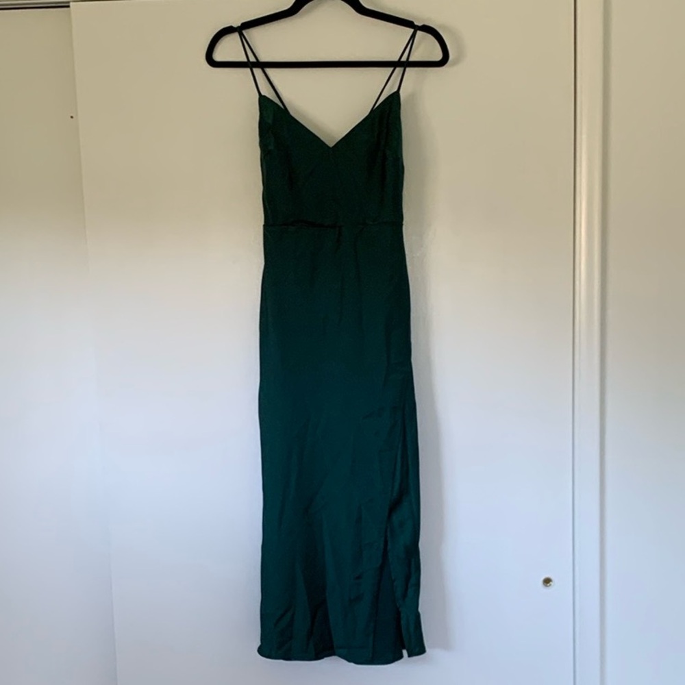 Elegant Green Women's Dress